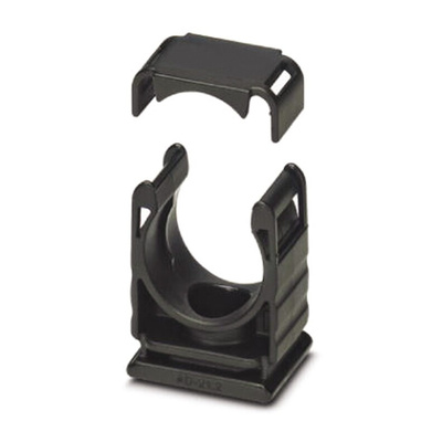 Phoenix Contact Hose Holder, Conduit Fitting, Polyamide, Black