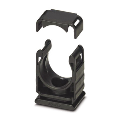 Phoenix Contact Hose Holder, Conduit Fitting, Polyamide, Black