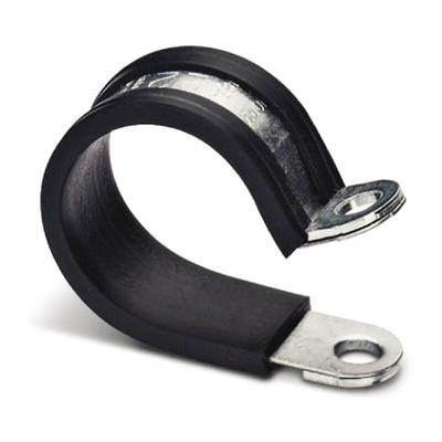 Phoenix Contact Hose Clamp, Conduit Fitting, Steel, Silver