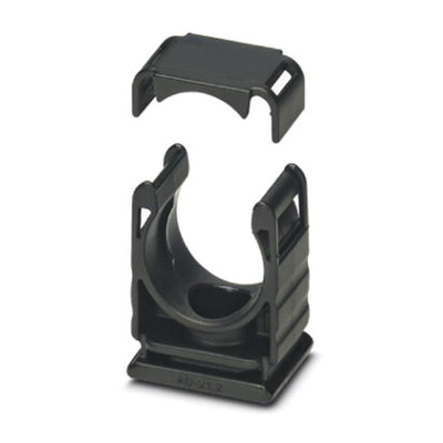 Phoenix Contact Hose Holder, Conduit Fitting, Polyamide, Black
