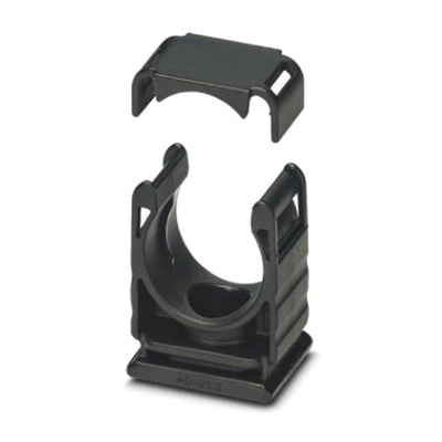 Phoenix Contact Hose Holder, Conduit Fitting, Polyamide, Black