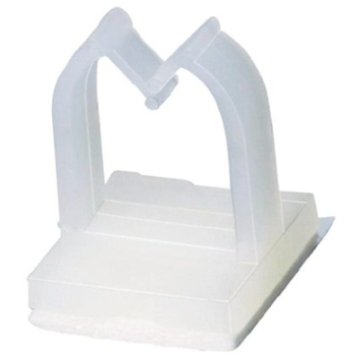 Essentra Natural Nylon Saddle Clip