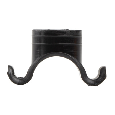 HellermannTyton Black Nylon Cradle Clip