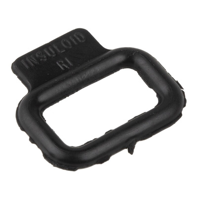 HellermannTyton Black PVC Retaining Clip