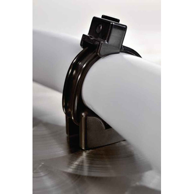 HellermannTyton Self Adhesive Black Cable Tie Mount 12 mm x 18mm, 6mm Max. Cable Tie Width