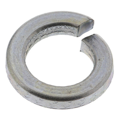 ZnPt steel 1 coil spring washer,M4