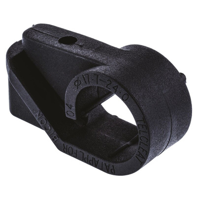 Prysmian Black PE Cable Clip, 24mm Max. Bundle