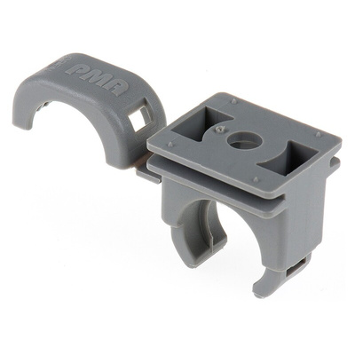 PMA Grey Nylon Conduit Clip, 16mm Max. Bundle