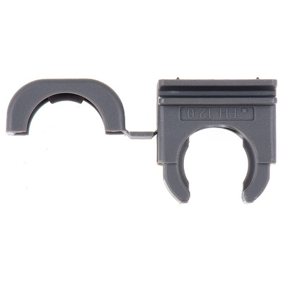 PMA Grey Nylon Conduit Clip, 16mm Max. Bundle