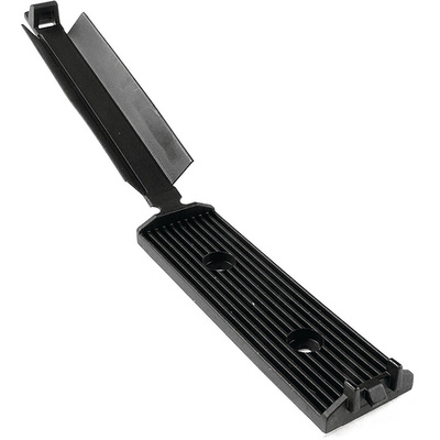 HellermannTyton Black Nylon Flat Ribbon Clip, 50mm Max. Bundle