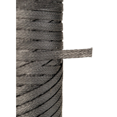 Alpha Wire Lacing Cord Black PET 2.16 mm x 457.2m