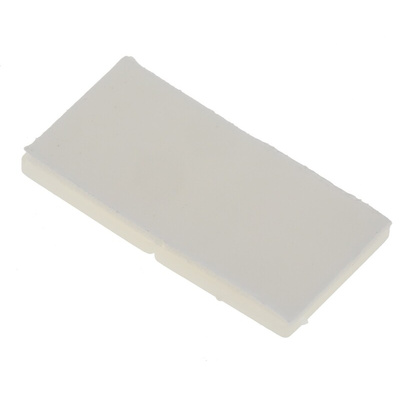 HellermannTyton Self Adhesive Natural Cable Tie Mount 13 mm x 13mm, 2.7mm Max. Cable Tie Width