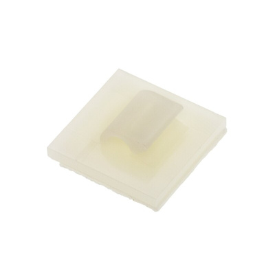 HellermannTyton Natural Nylon Cable Clip, 5mm Max. Bundle
