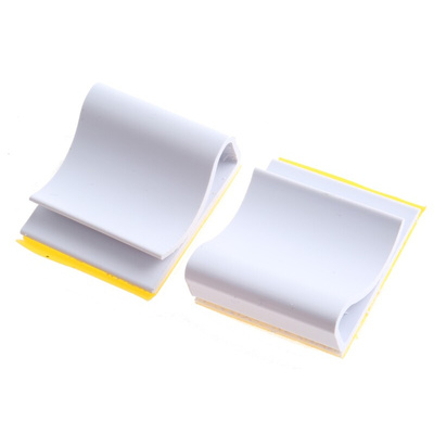 Essentra White Noryl C Clamp