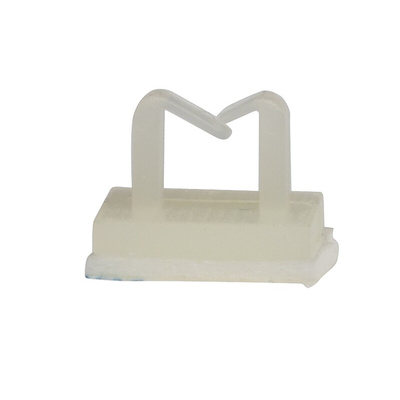 RS PRO Natural Nylon Cable Clamp, 4.3mm Max. Bundle