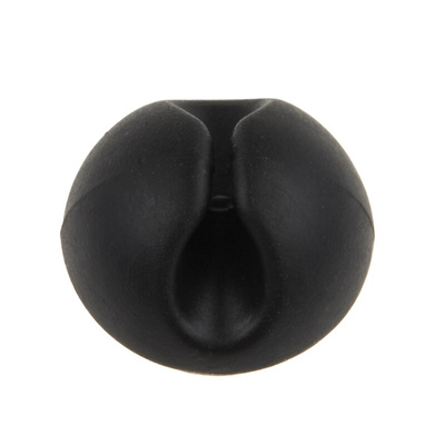 RS PRO Black PVC Cable Retainer