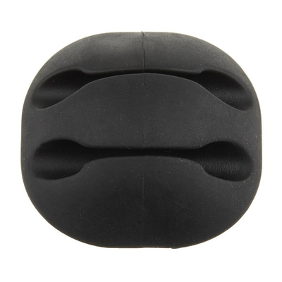 RS PRO Black PVC Cable Retainer