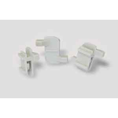 HellermannTyton Self Adhesive Ivory Cable Tie Mount 19 mm x 40mm