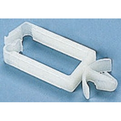 HellermannTyton Natural Nylon Cable Clip, 10.5mm Max. Bundle