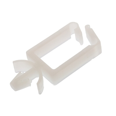 HellermannTyton Natural Nylon Cable Clip, 15mm Max. Bundle