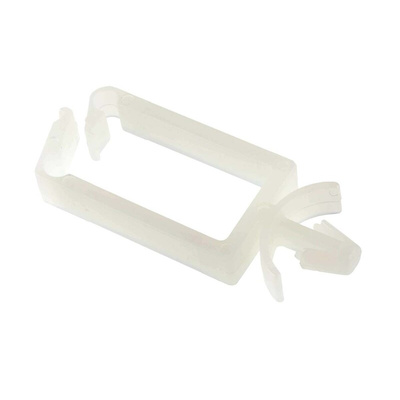 HellermannTyton Natural Nylon Cable Clip, 11mm Max. Bundle