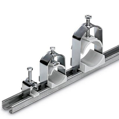 Phoenix Contact Galvanised Steel Cable Clamp, 34mm Max. Bundle