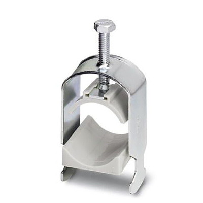 Phoenix Contact Galvanised Steel Cable Clamp, 34mm Max. Bundle