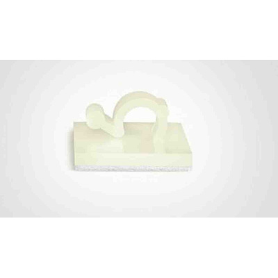 HellermannTyton Natural Nylon Cable Clip, 6mm Max. Bundle