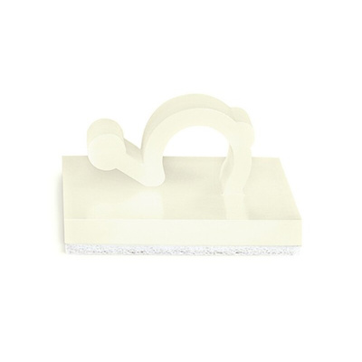 HellermannTyton Natural Nylon Cable Clip, 6mm Max. Bundle