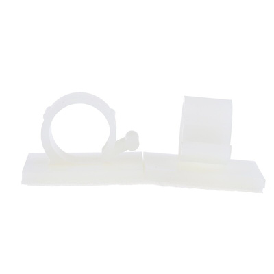 HellermannTyton Natural Nylon Cable Clip, 13mm Max. Bundle