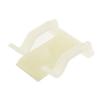 HellermannTyton Natural Nylon Mount Clip, 3.2mm Max. Bundle