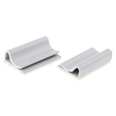 Essentra White Noryl C Clamp
