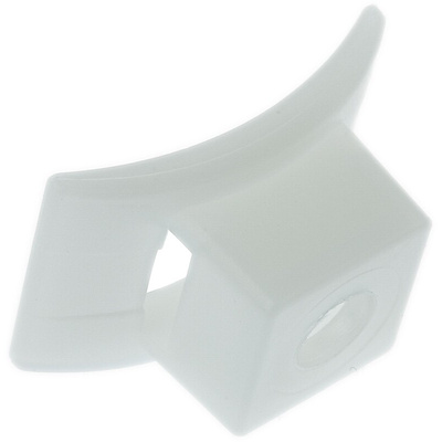 HellermannTyton Self Adhesive Natural Cable Tie Mount 17 mm x 25mm, 8mm Max. Cable Tie Width