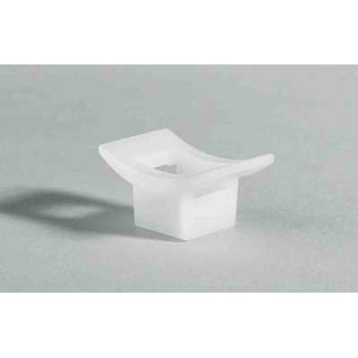 HellermannTyton Self Adhesive Natural Cable Tie Mount 17 mm x 25mm, 8mm Max. Cable Tie Width