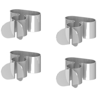 Siemens Silver Aluminium C Clamp, 12mm Max. Bundle