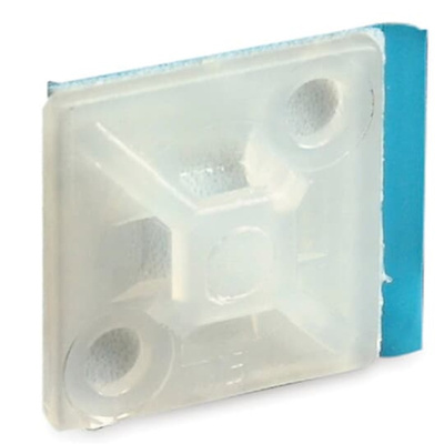 ABB Self Adhesive Natural Cable Tie Mount 28.6 mm x 28.6mm