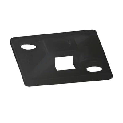 ABB Self Adhesive Black Cable Tie Mount 12.7 mm x 12.7mm