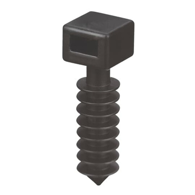 ABB Black Cable Tie Mount 9.9 mm x 9.9mm