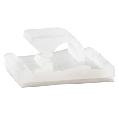 ABB Self Adhesive Natural Cable Clip 31.8 mm x 28.5mm