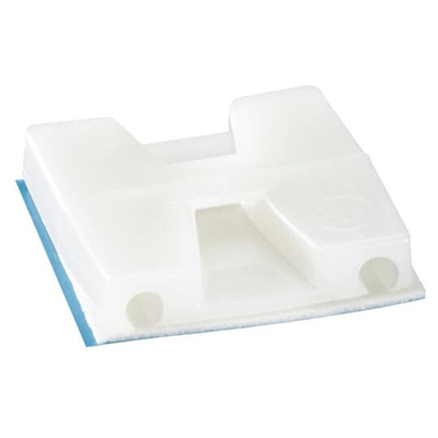 ABB Self Adhesive Blue Cable Tie Mount 28.6 mm x 28.6mm