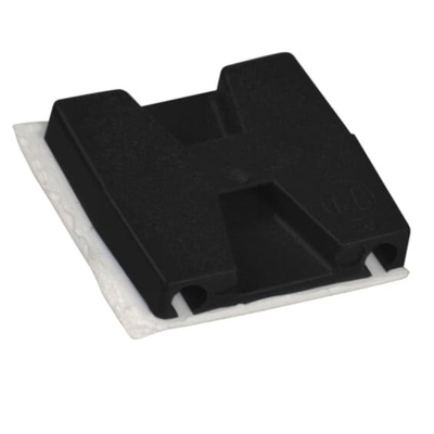 ABB Self Adhesive Black Cable Tie Mount 28.6 mm x 28.6mm, 0.091 / 0.301in Max. Cable Tie Width