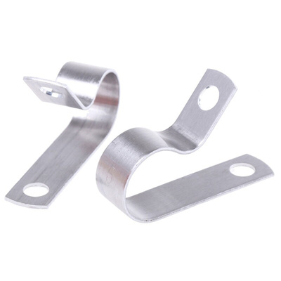 Essentra Aluminium Cable Clamp, 14.3mm Max. Bundle