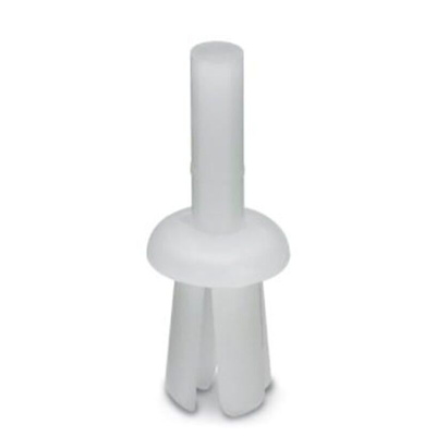 Phoenix Contact White Nylon Body-Bound Rivet, 6mm Max. Bundle
