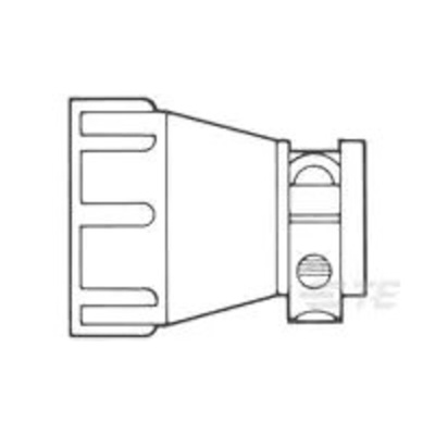 TE Connectivity Thermoplastic Cable Clamp, 28.57mm Max. Bundle