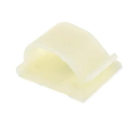 RS PRO Natural Nylon Cable Clip, 11.1mm Max. Bundle