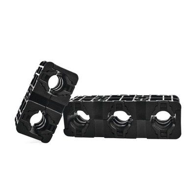 HellermannTyton Black Polyamide Clip, 12mm Max. Bundle
