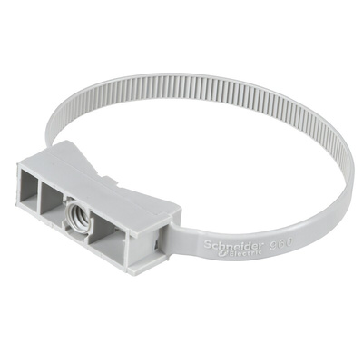 Schneider Electric Grey Polyamide Clip, 63mm Max. Bundle