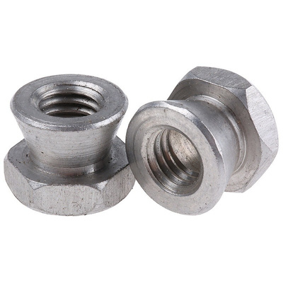 33Nm Plain Stainless Steel Shear Nut, M10