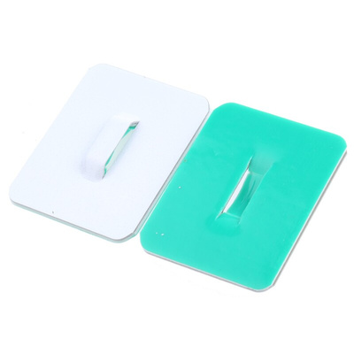HellermannTyton Self Adhesive White Cable Tie Mount 31 mm x 43mm, 12mm Max. Cable Tie Width