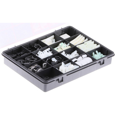 HellermannTyton Black Fixing Kit